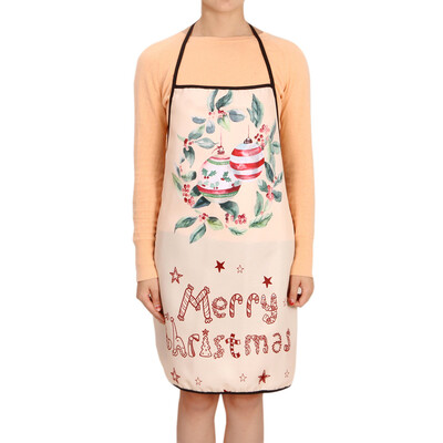 

Tailored Christmas Decoration Waterproof Apron Christmas Dinner Party Apron