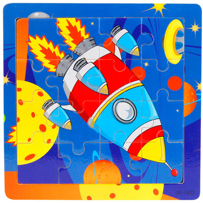 

〖Follure〗Wooden Puzzle Educational Developmental Baby Kids Training Toy