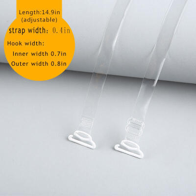 

Women Transparent Bra Straps 3 Specifications Seamless Underwear Straps Adjusted Quality Intimates Accessories