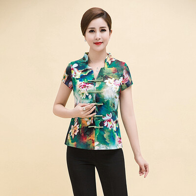 

YUANXIUGE Tang Womens Blouse 10596