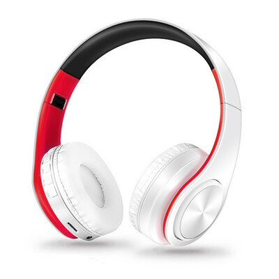 

colorful stereo Audio Mp3 Bluetooth Headset Foldable Wireless Headphones Earphone support SD card with Mic