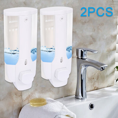 

2PCS Soap Dispenser Bathroom Supply Wall Mounted for Home Office Bathroom