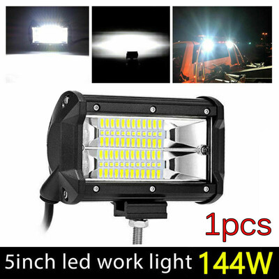 

1pcs 2pcs Car LED Working Light Warning Lamp Strip White 135W 6000K 12V-24V