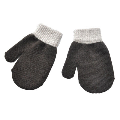 

Kid Mittens Winter Knitted Gloves For Boys Girl Soft Warm Gloves