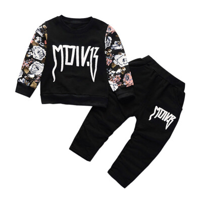 

Spring Boy Clothes Set Print Sweatershirts Sports Pants Causal Boy Clothes T-shirts Children Clothing