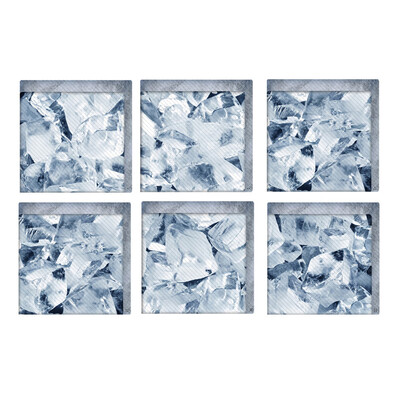 

6 PcsSet PVC Bathtub Stickers 3D DIY Tub Appliques Decals Vivid Anti Slip Wall Sticker Safety Shower Bath