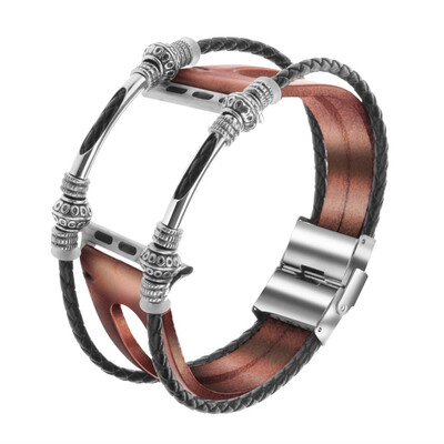 

〖Follure〗Replacement Leather Wristband Band Strap Bracelet For iWatch Series 5 40mm