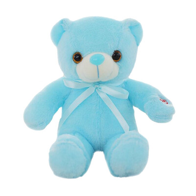 

Luminous LED Inductive Teddy Bear Animals Plush Toy Colorful Glowing Teddy Bear Gift For Birthday Home Decoration Accessories