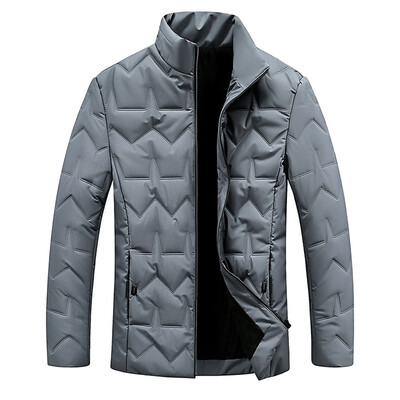 

Toponeto Men Casual Winter Solid Warm Zipper Long Sleeve Jacket Coat Outwear Tops
