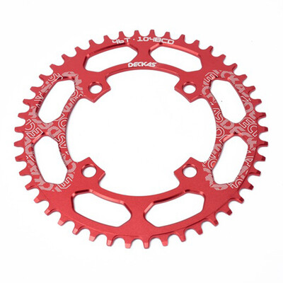 

Bike Bicycle Chainring 42T44T 46T 48T Bicycle Chain Ring Disc Sprocket 104BCD