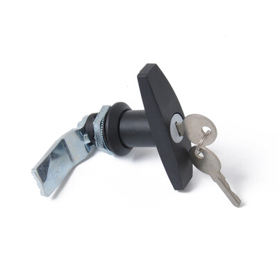 

2pcs Front Fixing T Lock Handle With Keys Durable For Trailer Caravan Truck RV