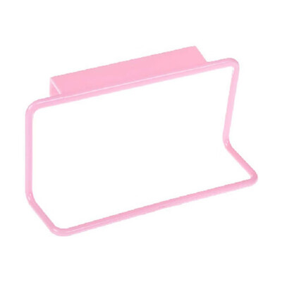 

Plastic Towel Rack Hanging Holder Rag Hanging Holder Non-marking Cupboard Hanger For Bathroom Kitchen