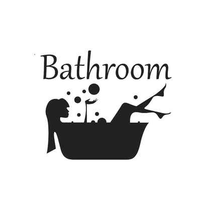 

BathroomBathingTubDoorStickerPVCRemovableStickingDecalShowerRoomHomeDecorativeWallpaper