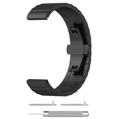 

20Mm Universal Stainless Steel Strap For Samsung Galaxy Watch Active Adjustable Watch Band Metal Bracelet