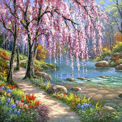 

Wall Landscape Oil Painting By Numbers Pinturas Al Oleo Home Cuadros Decoracion Pictures Canvas Oil Painting Coloring By Number