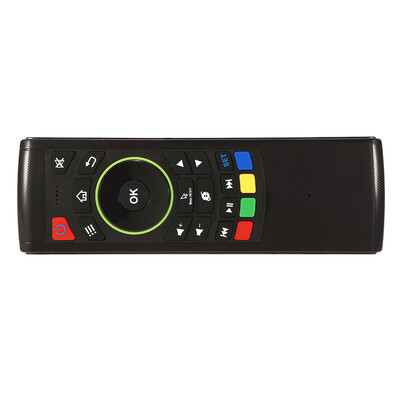 

24G Air Mouse Wireless Keyboard Remote Control 6-Axis Sensor with Infrared Remote Learning for MINI PC Smart TV Android TV BOX