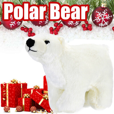 

YIWULA Christmas Cuddle Plush Polar Bear Stuffed Animal Toys Kawaii Floppy Collection