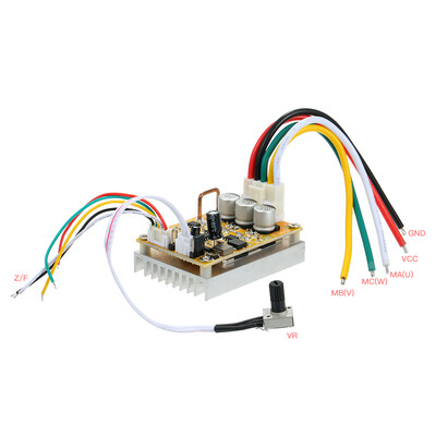 

350W 5-36V DC Motor Driver BLDC Brushless Controller Three-phase Motor Accessories Wide Voltage High Power