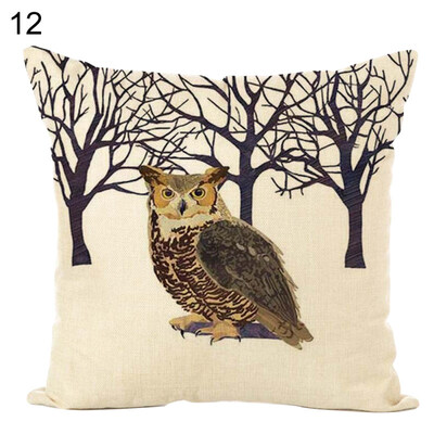 

45x45cm Nordic Animal Throw Pillow Case Cushion Cover Sofa Bed Car Home Decor