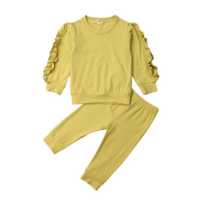 

Toddler Baby Kids Girl Clothes Top T-shirt Pants Leggings Outfits 3PCS Sets