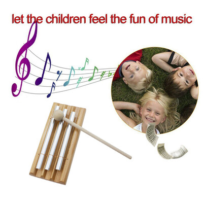 

YIWULAPercussion Instrument With Mallet Three Tone Orff Kid Children Musical Toy