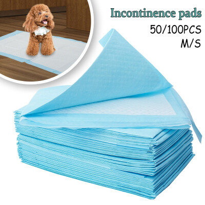 

100PCSM 50PCS Washable Pee Pads for DogsPets Reusable Whelping Pads for Dog Cage Crate PlayPenRectangle