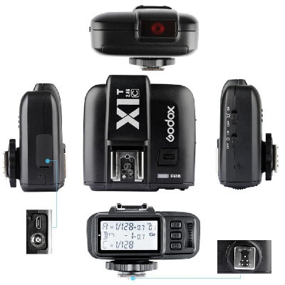 

GODOX X1C TTL 18000s HSS 32 Channels 24G Wireless LCD Flash Strobe Trigger Transmitter Receiver Camera Shutter Release for Canon