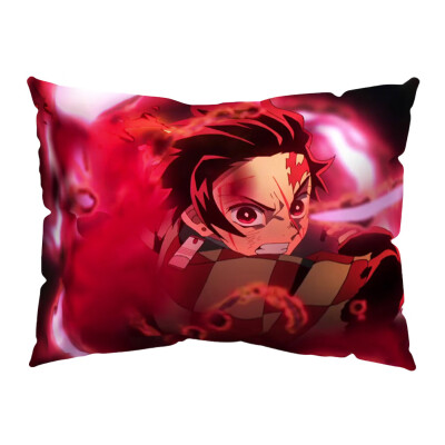 

redCherry Anime Demon Slayer Kimetsu no Yaiba Square Throw Pillow Case Cushion Cover