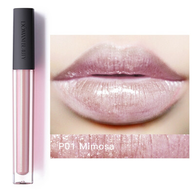 

6colors Glitter Liquid Lipstick Long Lasting Waterproof Moisturizing Candy Color Lip Gloss
