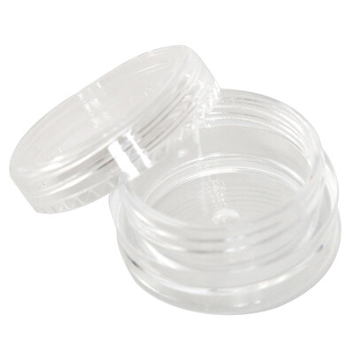 

50100pcs Mini Cosmetic Empty Jar Pot Eyeshadow Makeup Face Cream Lip Balm Container