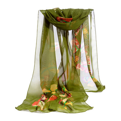

Gobestart Fashion Women Chiffon Soft Wrap scarf Ladies Shawl Scarf Scarves