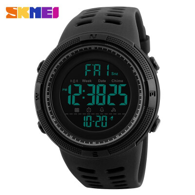 

Men Fashion Luminous Digital Watch Multi-function Watch Alarm Clock Waterproof Digital Watch