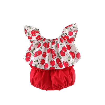 

Newborn Baby Girl Clothing 2019 Floral Ruffle Sleeve T-shirt Dress Tops Shorts Pants Clothes Outfit 2pcs Set Toddler Clothes