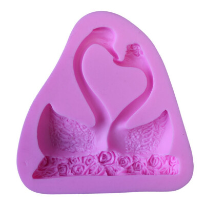 

Double Swan Diy Handmade Soap Mold Diy Baking Cake Tool Kitchen Accessories