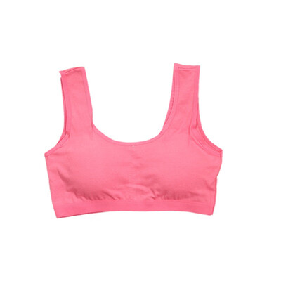 

Teenager Children Bra Girls Underwear Clothes Cotton Teenager Sports Bra with Breast Pad Puberty Girl training Bra Children Unde