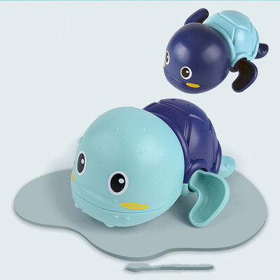

〖Follure〗New Baby Bath Swimming Bath Pool Toy Cute Wind Up Turtle Animal Bath Toys