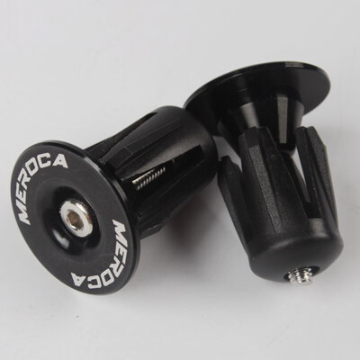 

1 Pair Aluminum Alloy Bicycle Bike Handlebar Grips Caps Handle Bar End Plugs