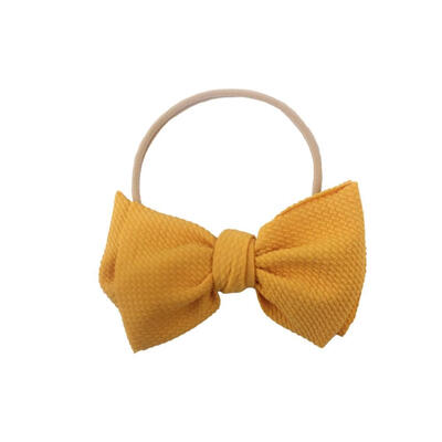 

Cute Baby Soft Hairband Bowknot Headwear Girl Hair Accessories Elastic Band