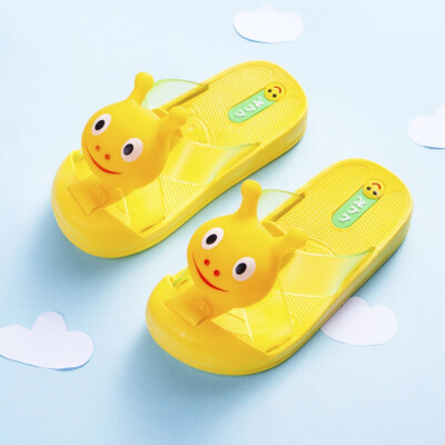 

Boy Girl Cartoon Cat Shoes Summer Toddler Sandals Animal Kid Indoor Baby Flip Flops PVC Kawaii Infant Soft Beach Casual Slippers