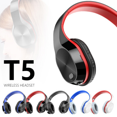 

T5 Wireless Bluetooth Headset Earphone Game Headphones Phone Computer Accessories