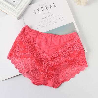 

Cotton Briefs For Women Lingerie Sexy Lace Panties Femme Underwear Hollowed-out Breathable low-Rise 2019 New Hot