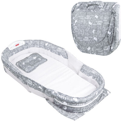 

New Mattress Baby Bed All Surrounded By Boys And Girls In The Beds Portable Folding Multi-Function With Music Night Light Anti-P