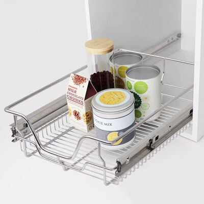 

Pull-Out Wire Baskets 2 pcs Silver 157"