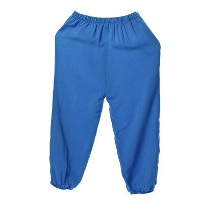 

New Summer Kids Pants Children Boys And Girls Thin Elastic Waist Cotton Casual Full Length Pants