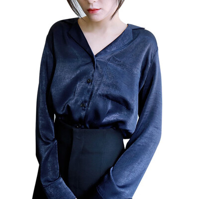 

Women Shirts Blouses Long Sleeve Ladies Blouse Tops Sexy V Neck Shirt
