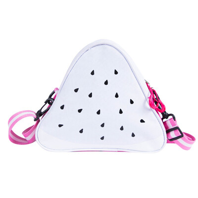 

Children Bag Personality Design Cute Triangle Oblique Girl Cross Bag Children Stationery School Bag