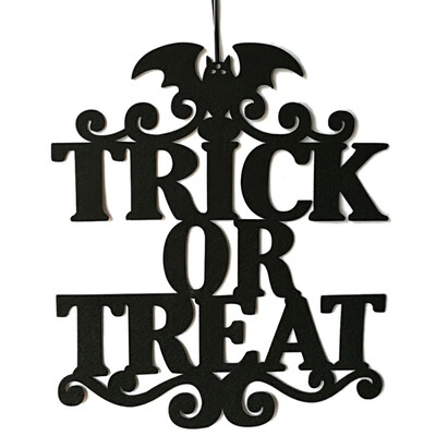 

Letter Halloween Hanging Door Decorations&Wall Signs Party Home Decoration Halloween Holiday Accessories
