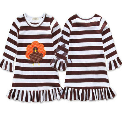 

Toddler Baby Girls Dress Long Sleeve Princess Party Dresses Kids Cosplay Clothes