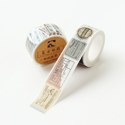 

Original Japanese Style Paper Tape Stickers Colorful Hand Tearing Tape Fashion Pocket DIY Tape Party Supplies