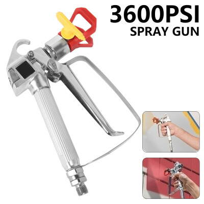 

3600 PSI Airless Paint Spray Gun W Tip&Tip Guard Sprayers